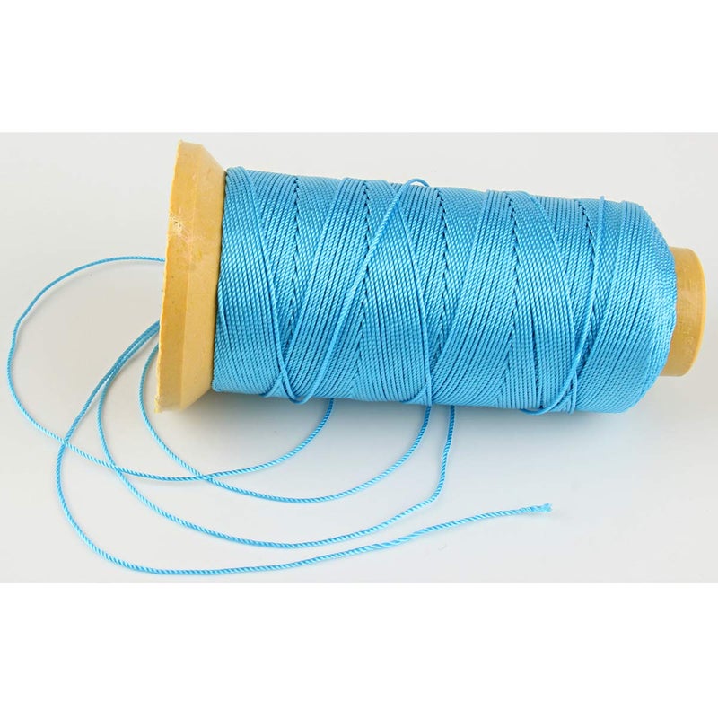 McFanBe 656 Feet Twisted Nylon Line Twine String Cord for Gardening Marking DIY Projects Crafting Masonry (Light Blue, 1mm-656 feet) - Image 4